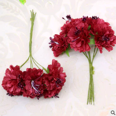 Silk Flower Bouquet DIY Craft Materials for Weddings