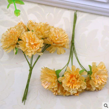 Silk Flower Bouquet DIY Craft Materials for Weddings