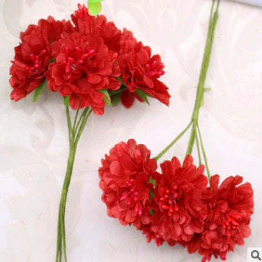 Silk Flower Bouquet DIY Craft Materials for Weddings