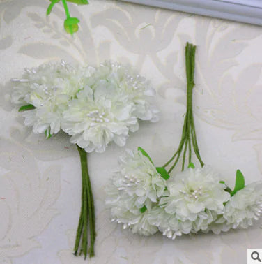 Silk Flower Bouquet DIY Craft Materials for Weddings